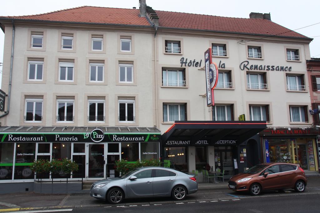 Logis Hotel- Restaurant La Renaissance Baccarat Exteriör bild